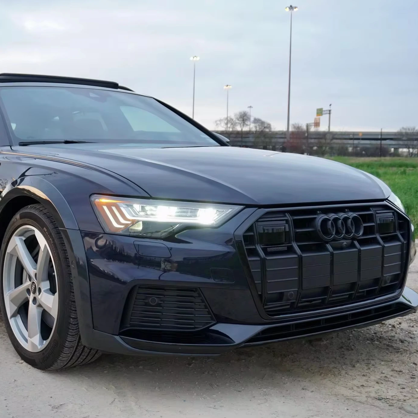 Neatly Used 2022 Au-dii A6 Allroad Quat-tro Turbocharged V6, Quat-tro AWD, Prestige Package, Some Modifications Mileage 9,300