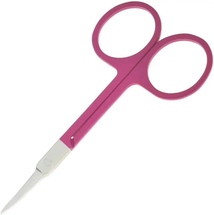 2024 best selling item by Dentavex corporation  2 Piece Rose B Cuticle Scissors  Manicure Tools High Quality Manicure Scissors /