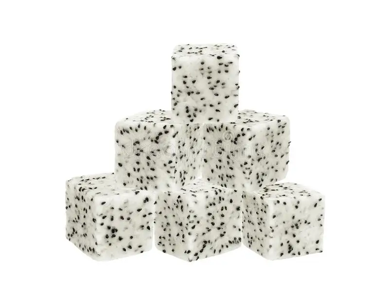 Frozen Whole Pitaya Frozen Dragon Fruit Chunk IQF White/Red Dragon Fruit From Viet Nam 0084971886886