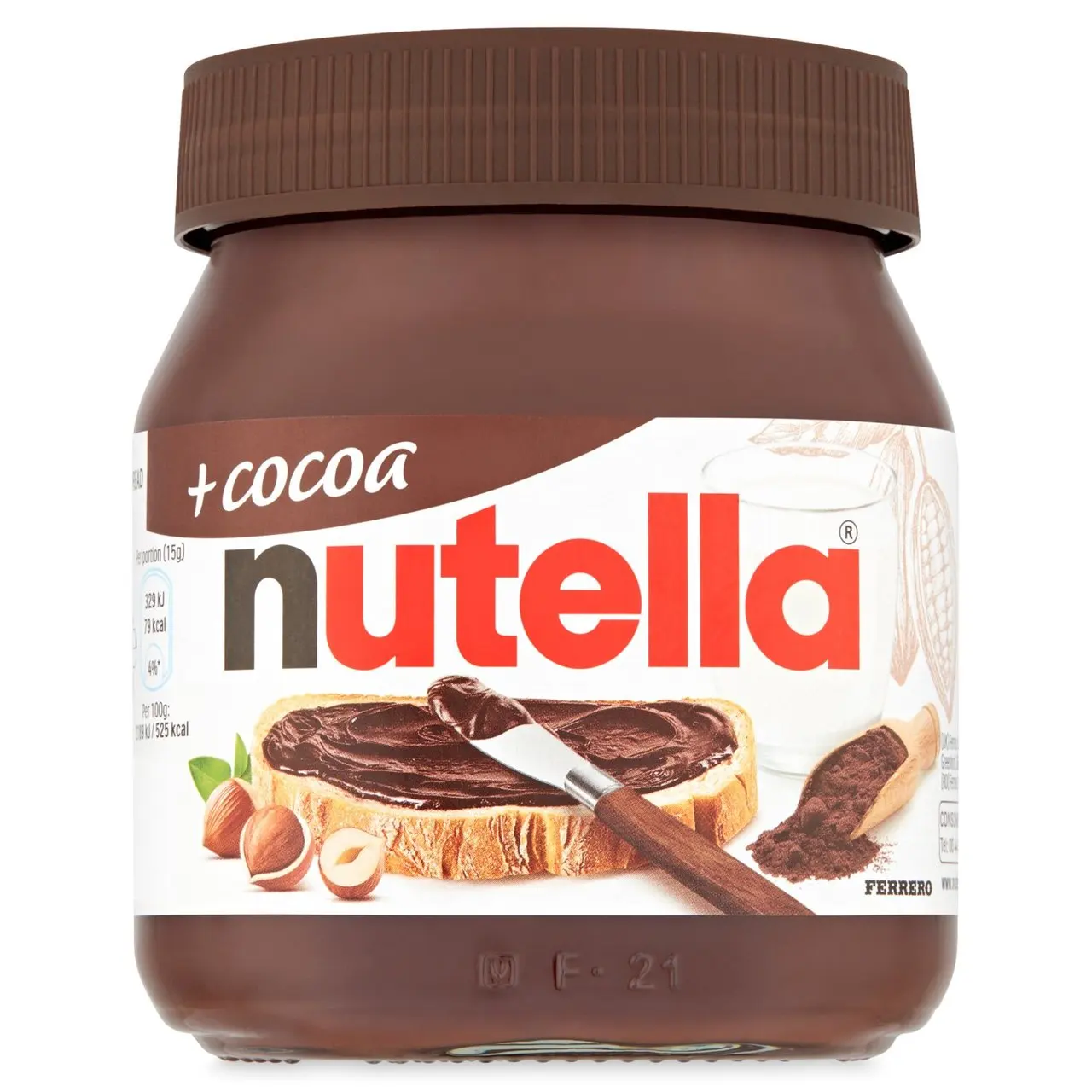 Worldwide 2022 Leading Exporters For Nutella 15g 52g 350g 400g 600g 750g 800g / Hazelnut Nutella Ferrero For sale / chocolate