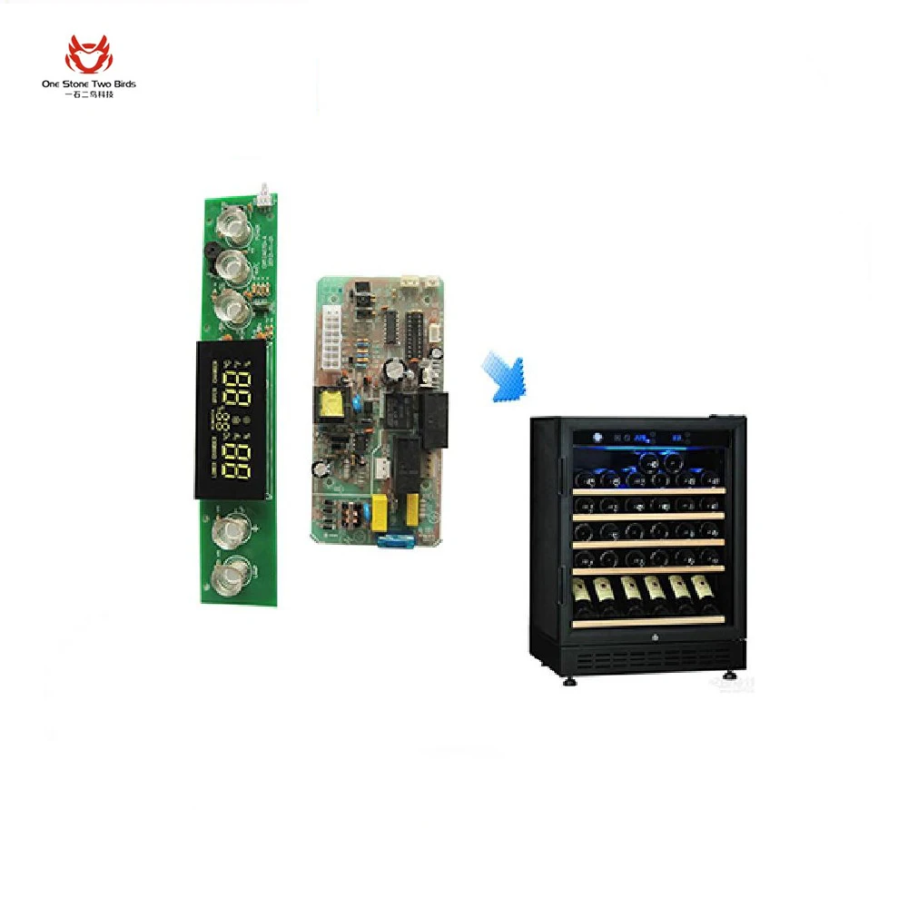 Wine Cellar Control Board PCBA Manufacture Optimal Wine Storage with Precision Temperature Control PCBA Circuit