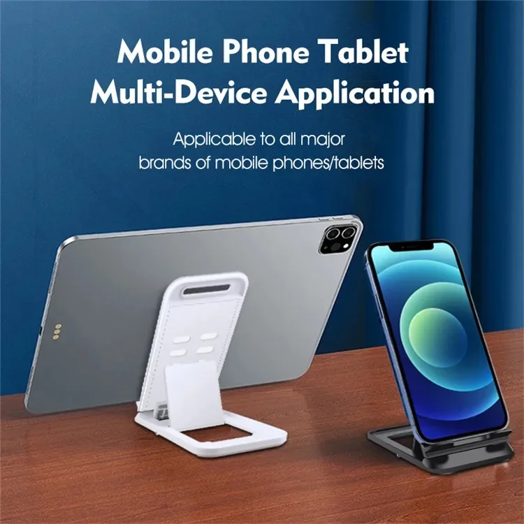 One-piece folding online class desktop mobile phone bracket multi-level adjustment height telescopic Stand Holder