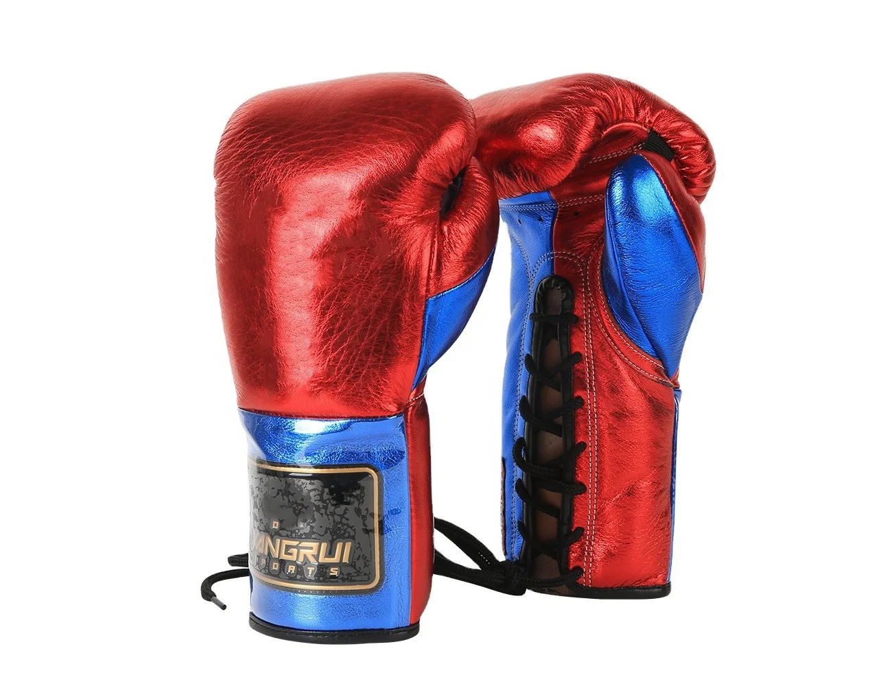 Training Equipment Boxing Gloves For Adult Design Your Own Logo Genuine Leather Boxing Gloves For Training Fighting  MBS-0577