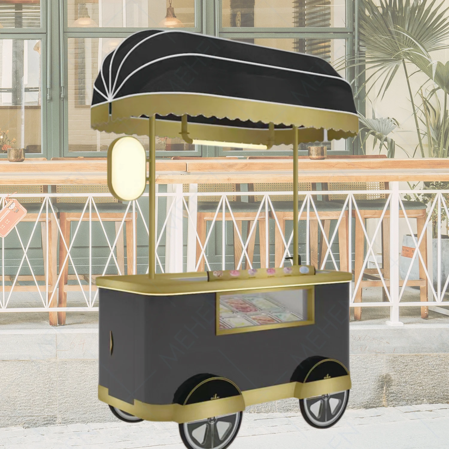 New Design Cheap Glass Commercial Gelato Table Icetray Portable Kind Taste Door  Ice Cream Display Freezer