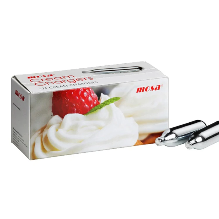 Пользовательский брендинг, классический и современный дизайн, зарядное устройство для взбитого крема Mosa для быстрого питания и еды на вынос