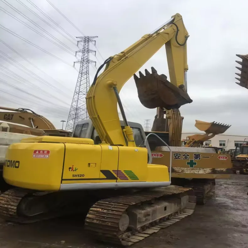 Used Construction Machinery Hitachi 12 Tons Small Excavator Used Hitachi Zx120 Backhoe Excavator Zx120 Excavator