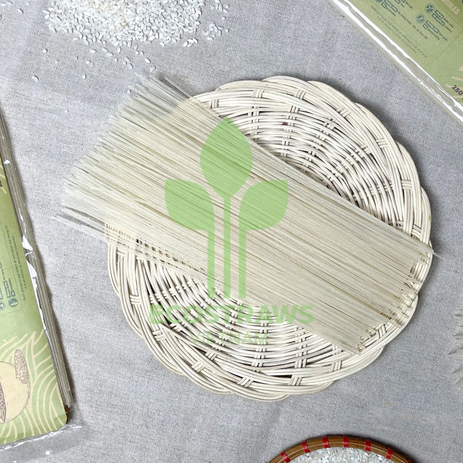 Лапша из рисовой палочки Вегетарианская еда без глютена лучшая Полезная легкая в приготовлении хорошая и вкусная вьетнамский производитель