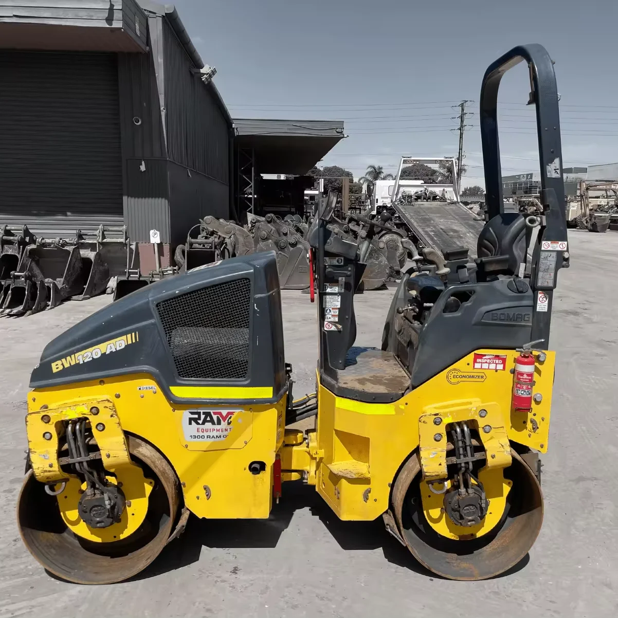 Buy Wholesale double drum walk behind roller For Soil Compaction Cheap Price