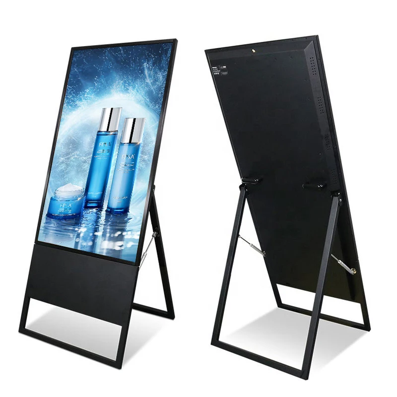IP 65 водонепроницаемый новый дизайн портативный цифровой ЖК-signage Крытый полу открытый напольный стенд сенсорный экран рекламный дисплей киоск