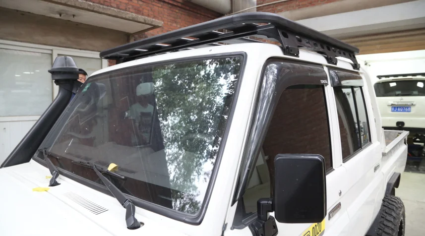 High quality car luggage roof rack car aluminium roof rack For Toyota LC79 lc100 lc200