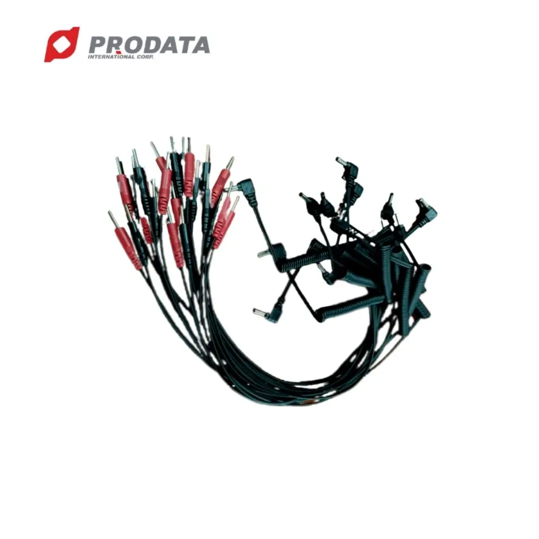 2468 24AWG 35135 Right Angle To 2Pin Spiral Cable