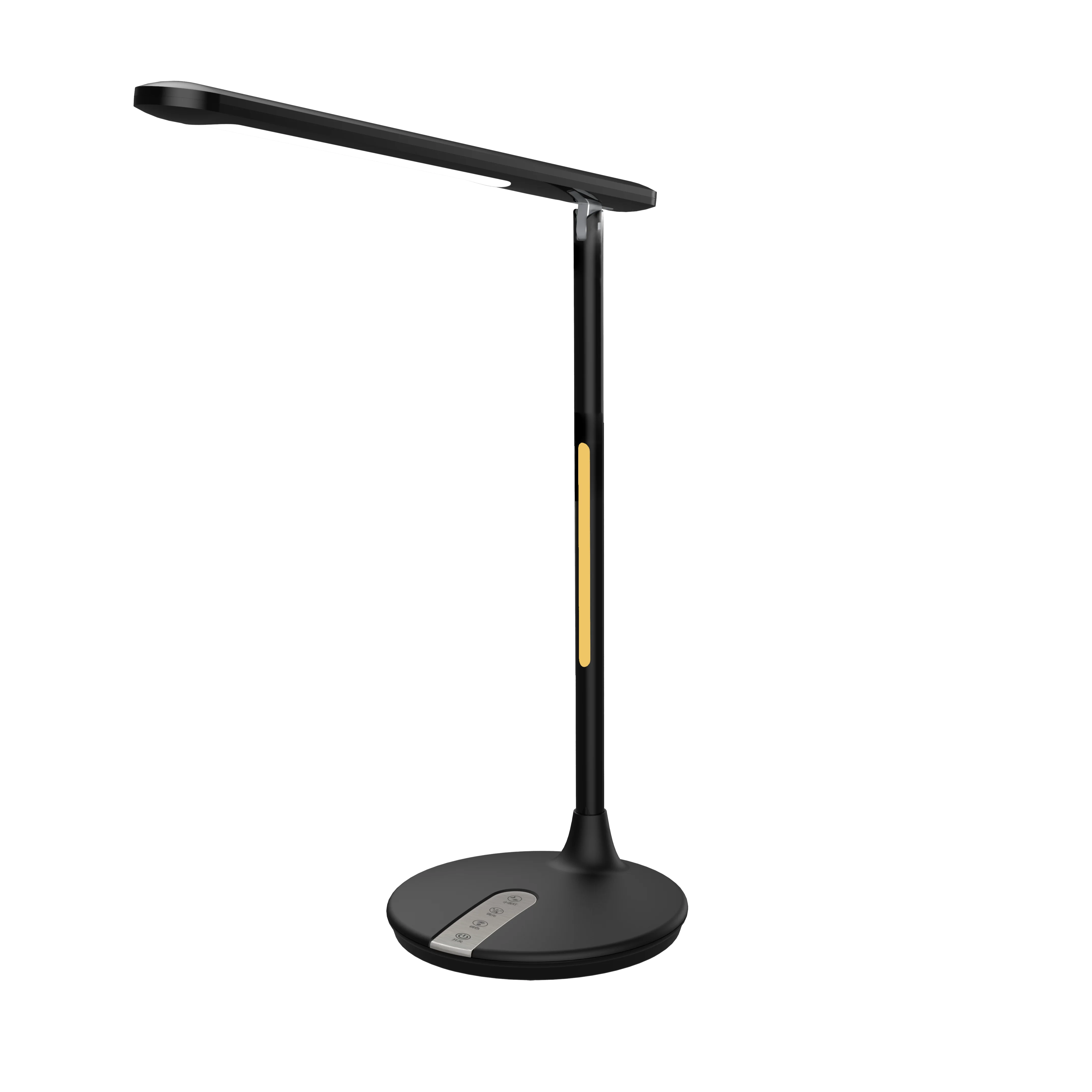 Алюминиевый фонарь с двойным режимом затемнения светодиодный ночной Светильник среднего размера настольная лампа легко хранить пульт дистанционного управления