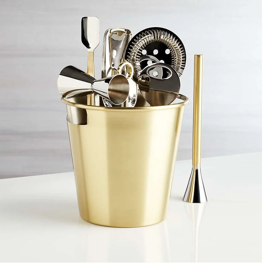 Shakers Bar Kit Set Shaker Factory Direct 28oz Stainless Steel Cocktail Metal Tools Spoon Feature Boston Eco Material Origin SGS