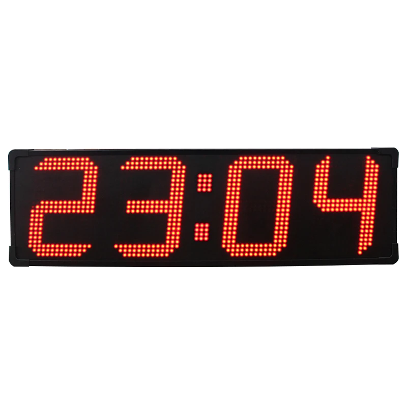 CHEETIE CP031 Waterproof Outdoor Countdown Timer 4 Digits 12 Inch LED Large Sport Clock Race Countdown Timer