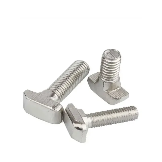 High Tensile OEM M4 M5 M6 M8 M10 M12 Tee Bolts For Sale