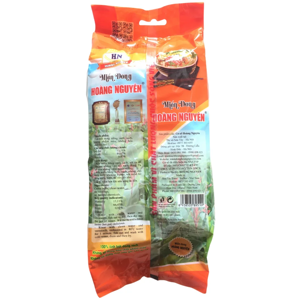 Traditional Vermicelli Bulk Price Famous Brand Food OCOP Bag Vietnam Origin Manufacturer
