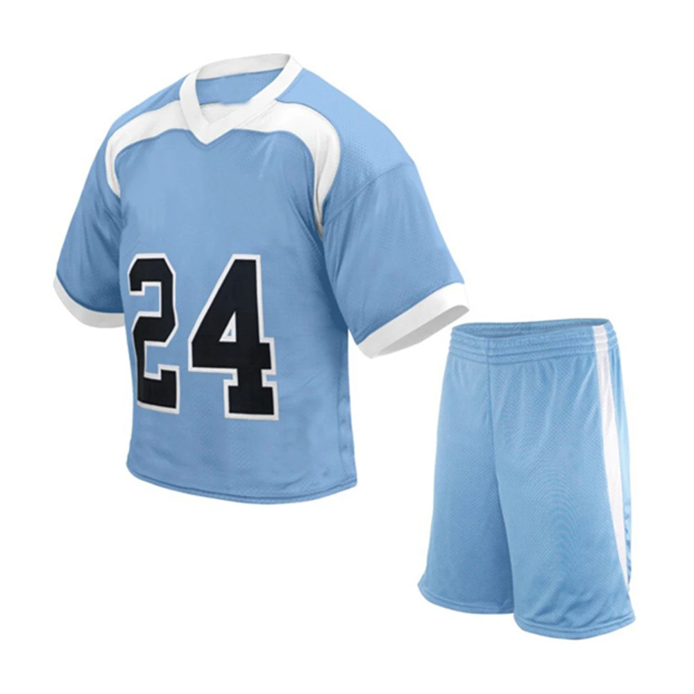 Wholesale Customized Logo Printed 100% Polyester Sublimated Lacrosse Uniforms Unisex Summer Sportswear Adults Cheap Low Price