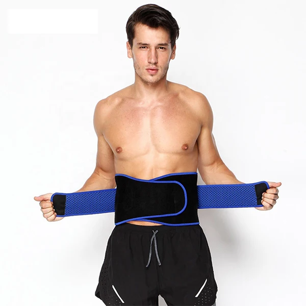 High Quality Breathable Waist Trainer Back Support For Weightlifting Gym Belt