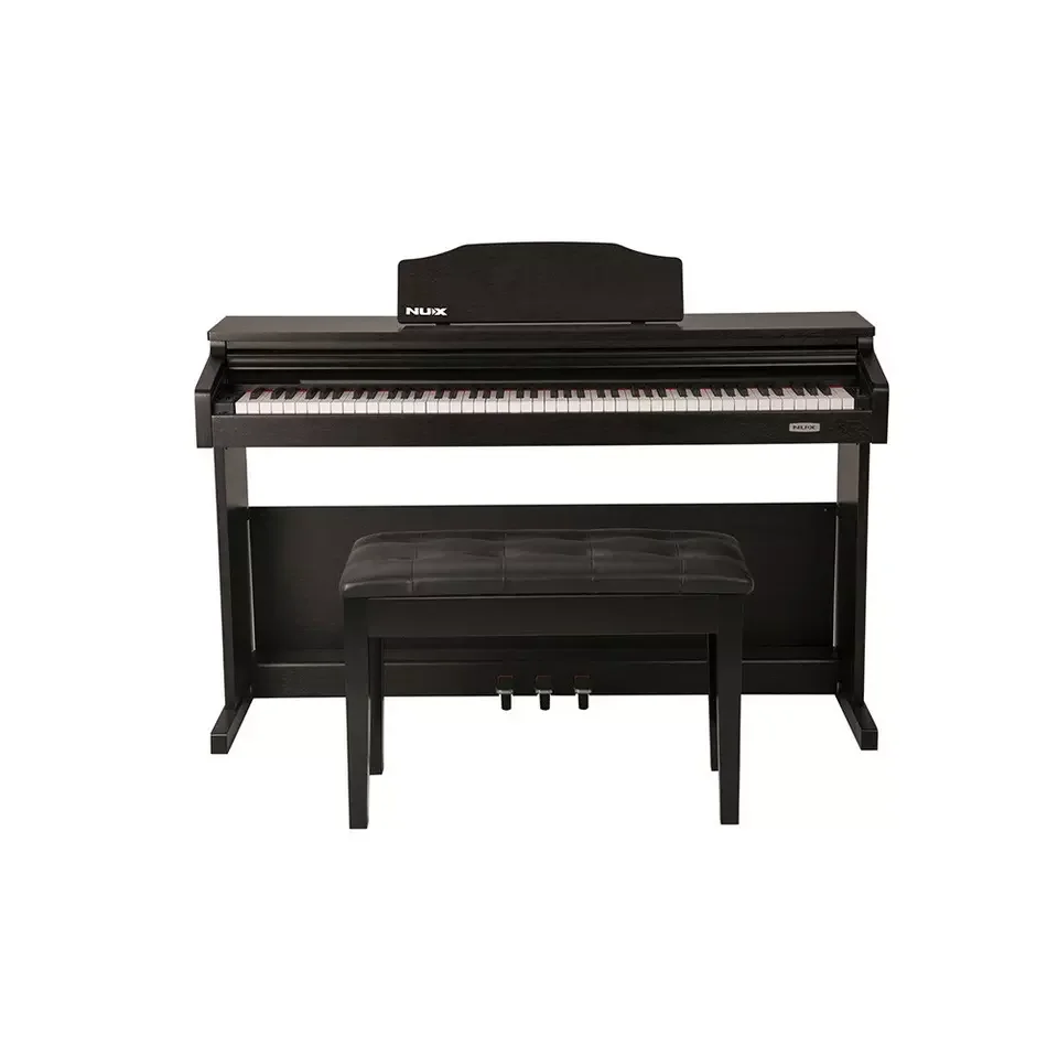 Wholesale Keyboard Instruments High Quality Large Size 55kg Weight 88 Scaled Hammer Beautiful Color Soft Damper Piano