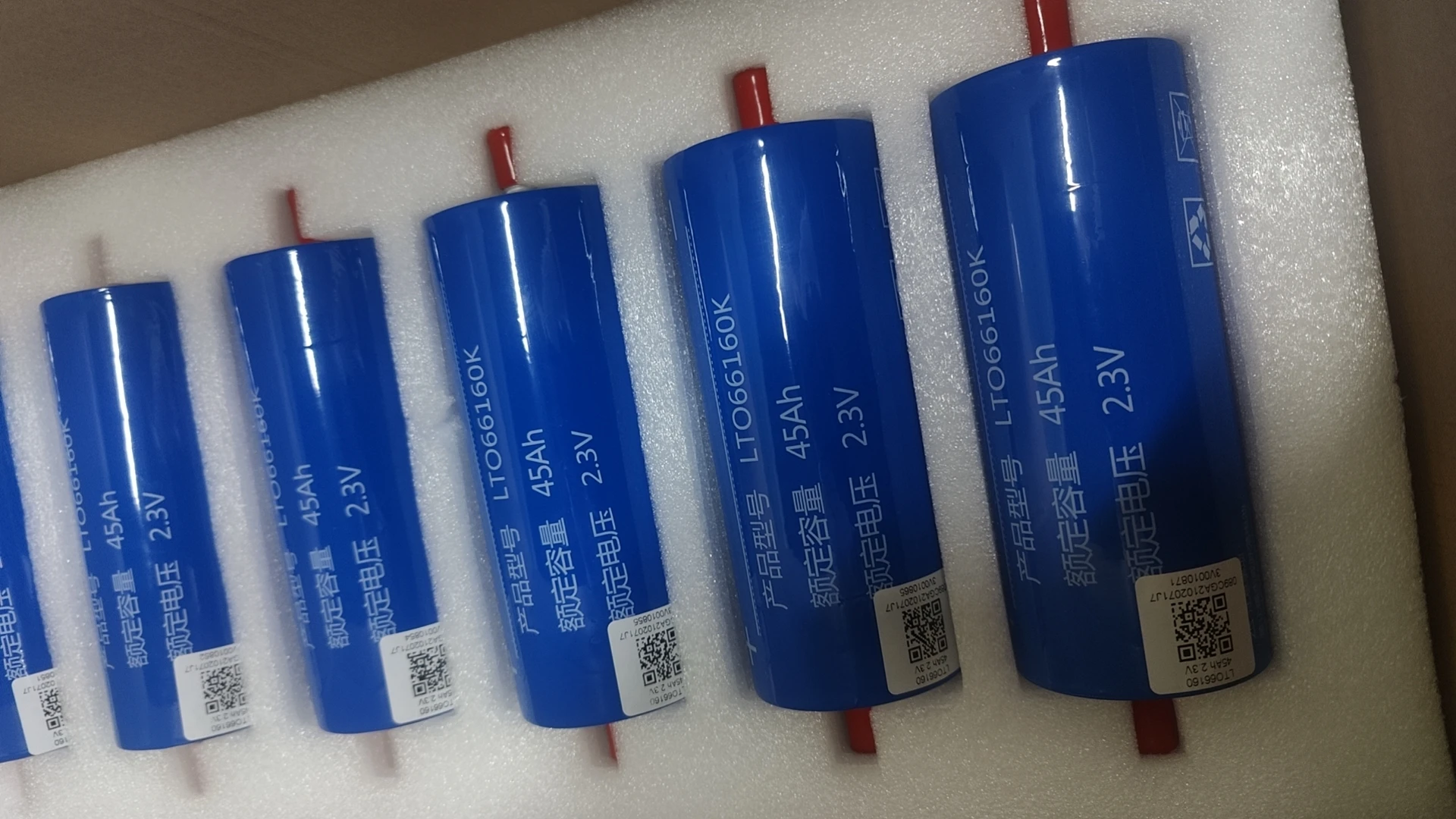 Renewable Energy 66160 2.3V 45Ah Battery Yinlong Lto Yinlong Cell 40ah Lithium Battery For Car Audio Solar Energy