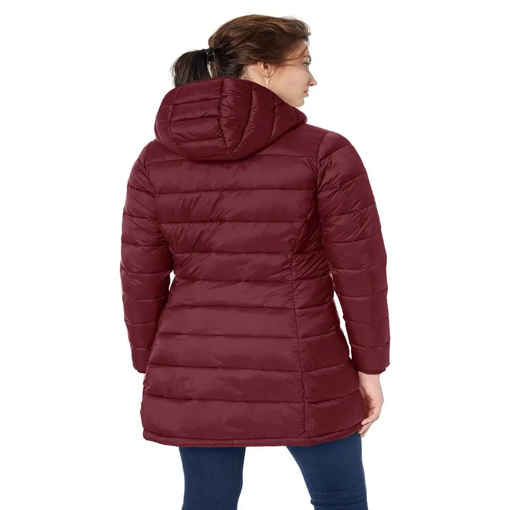 Top Quality Custom Logo Design Winter Puffer Jacket Hot Sale Warm Rabbit Fur Coat