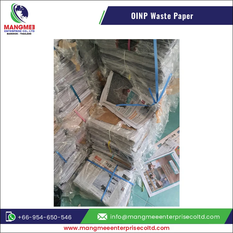 Wholesale Selling Standard Quality Korean Newspaper Over Issued Newspapers OINP Paper Scrap Waste Paper Scrap
