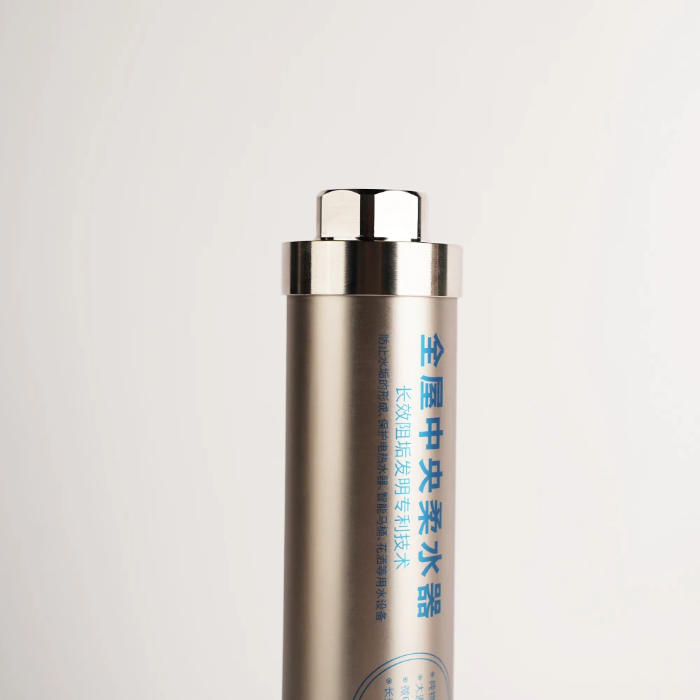 IPSE Hard water descaler water softener inline pipe installation