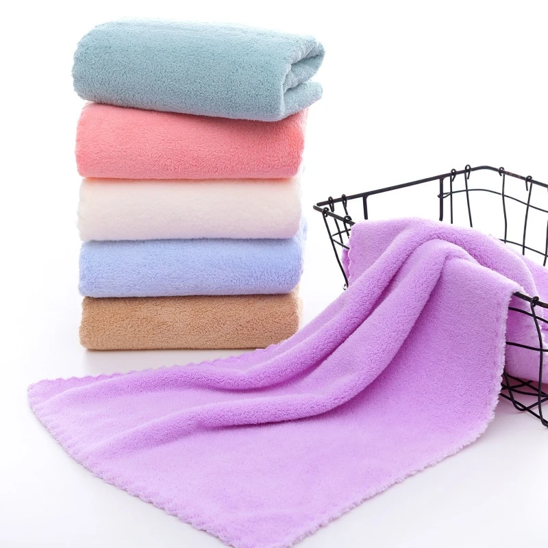 Wholesale Price Custom Logo Bath Towels 100% Pure Cotton Bath Towel For Salon Custom Size 62x30cm Bamboo Face Towel
