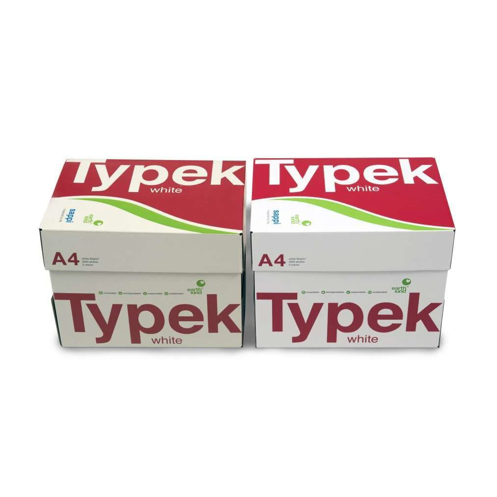 Original South Africa Quality Typek A4 Copier Paper /TYPEK - COPY PAPER A4 /Typex White A4 Office Paper Bond Paper A4