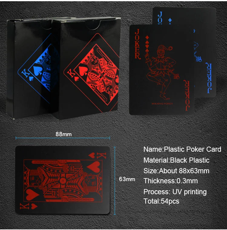 Plastic Tunisia Playing Cards High Quality Poker Player Cards Hot Selling Excellent Playing Cards Wholesale
