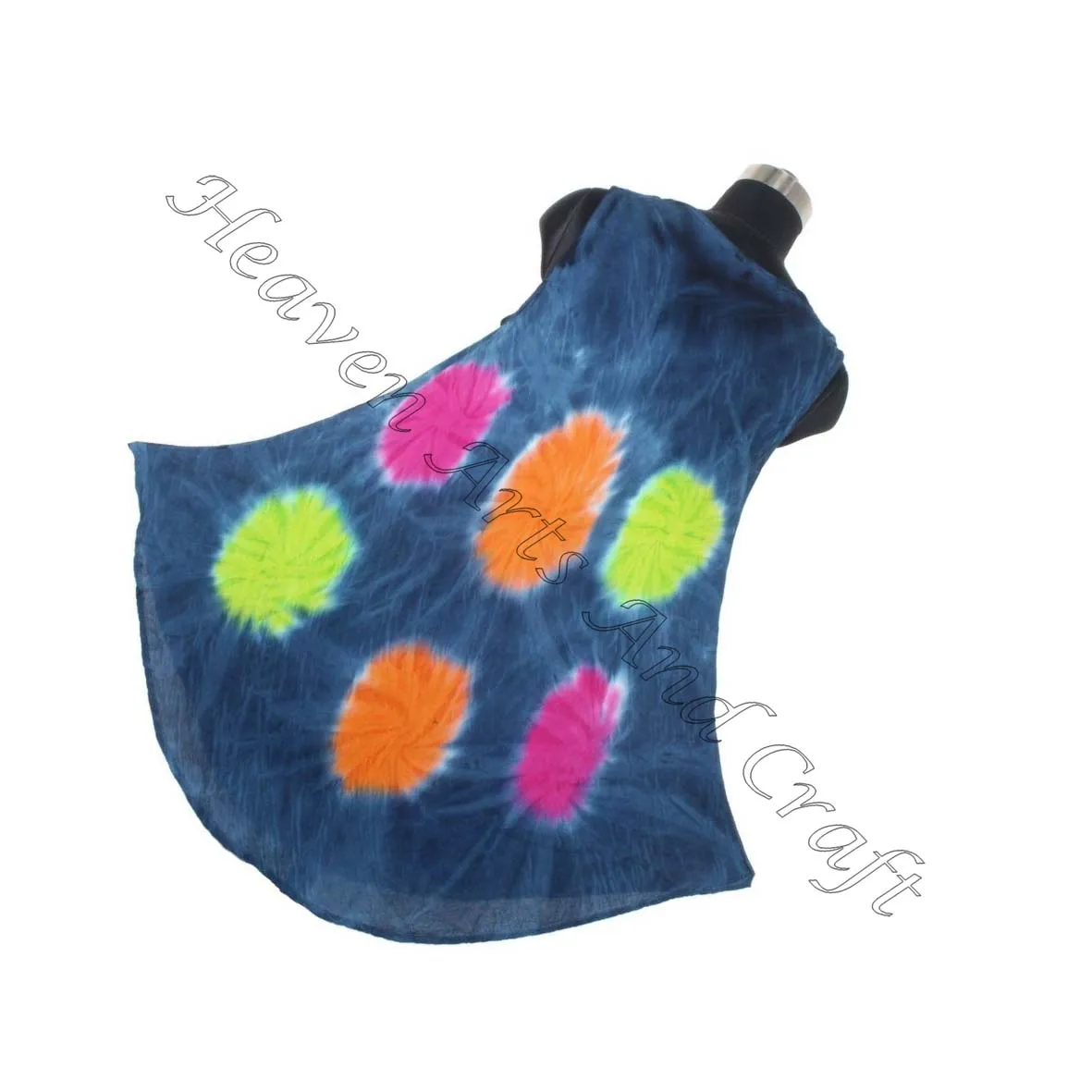 Indian Supplier Clothing Tie Dye Umbrella Dress