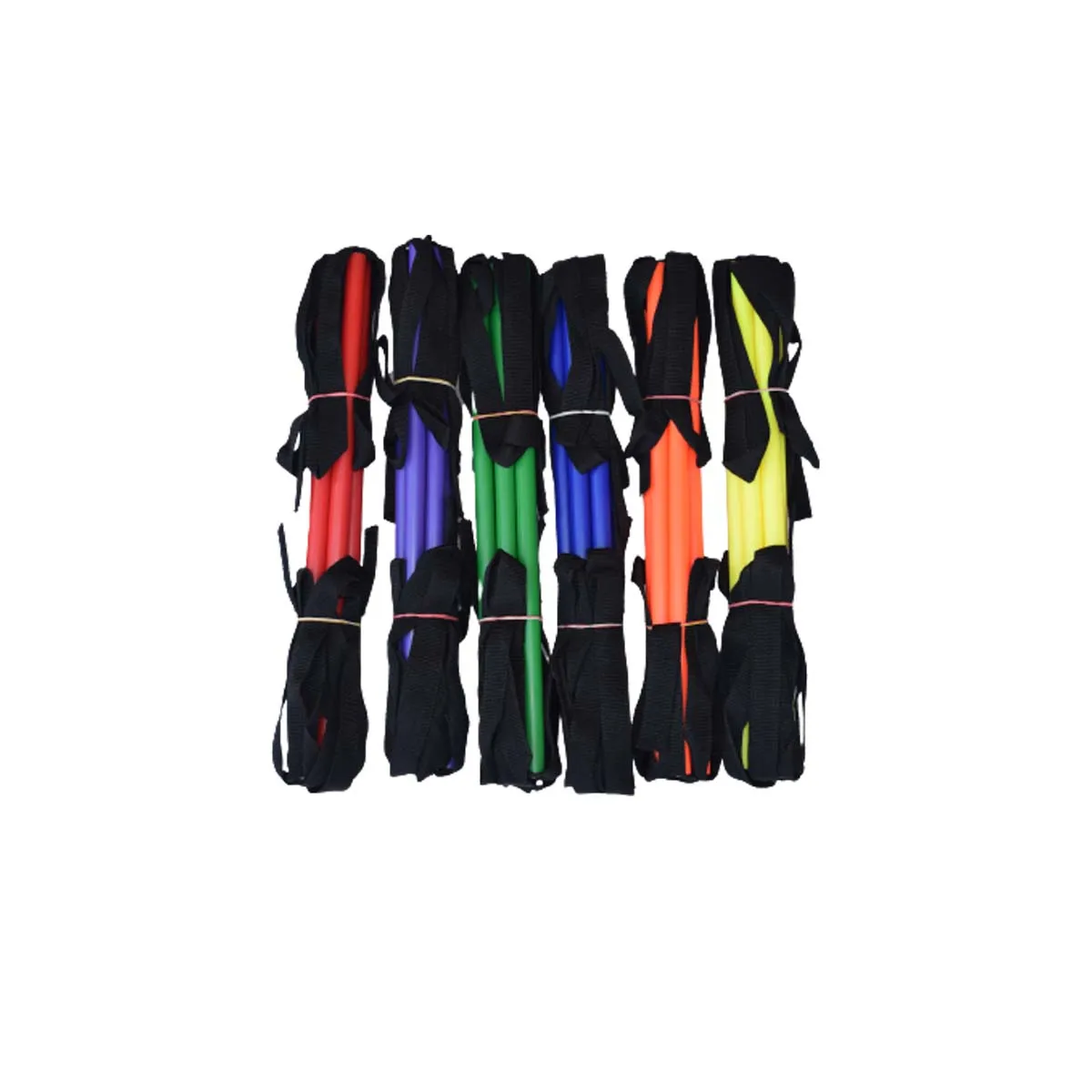 Best selling made of PP round rungs and nylon webbing Quad agility ladder for agility speed and training practice equipment