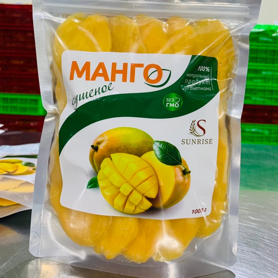Сушеные манго Solf изготовленные из 100% натуральных свежих фруктов упакованные в пакеты 975807426 г-20 кг Вьетнам // WhatsApp: + 84-МС