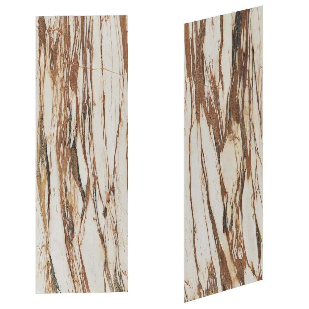 Special Selection Marble Effect Tiles in Porcelain Stoneware with Glossy Surface 100% Made in Italy for Retail