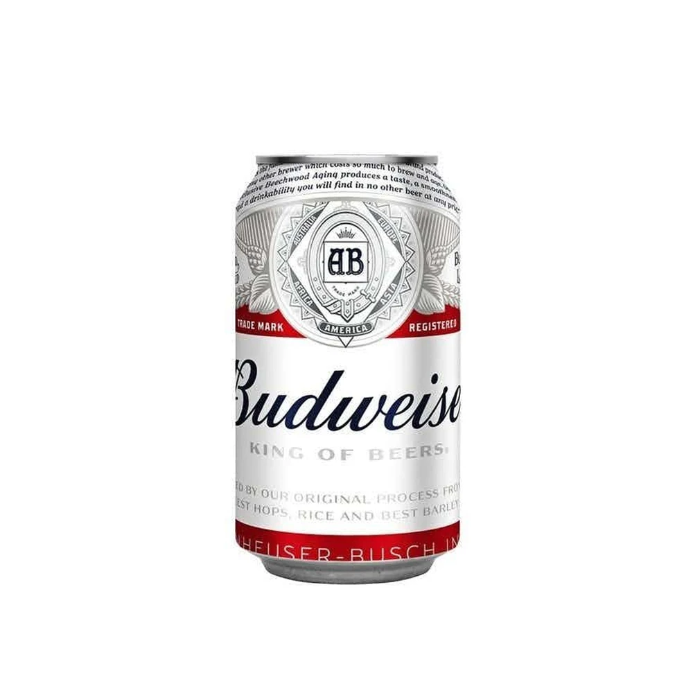 Premium lager steam budweiser beer 330ml can drinking beer factory