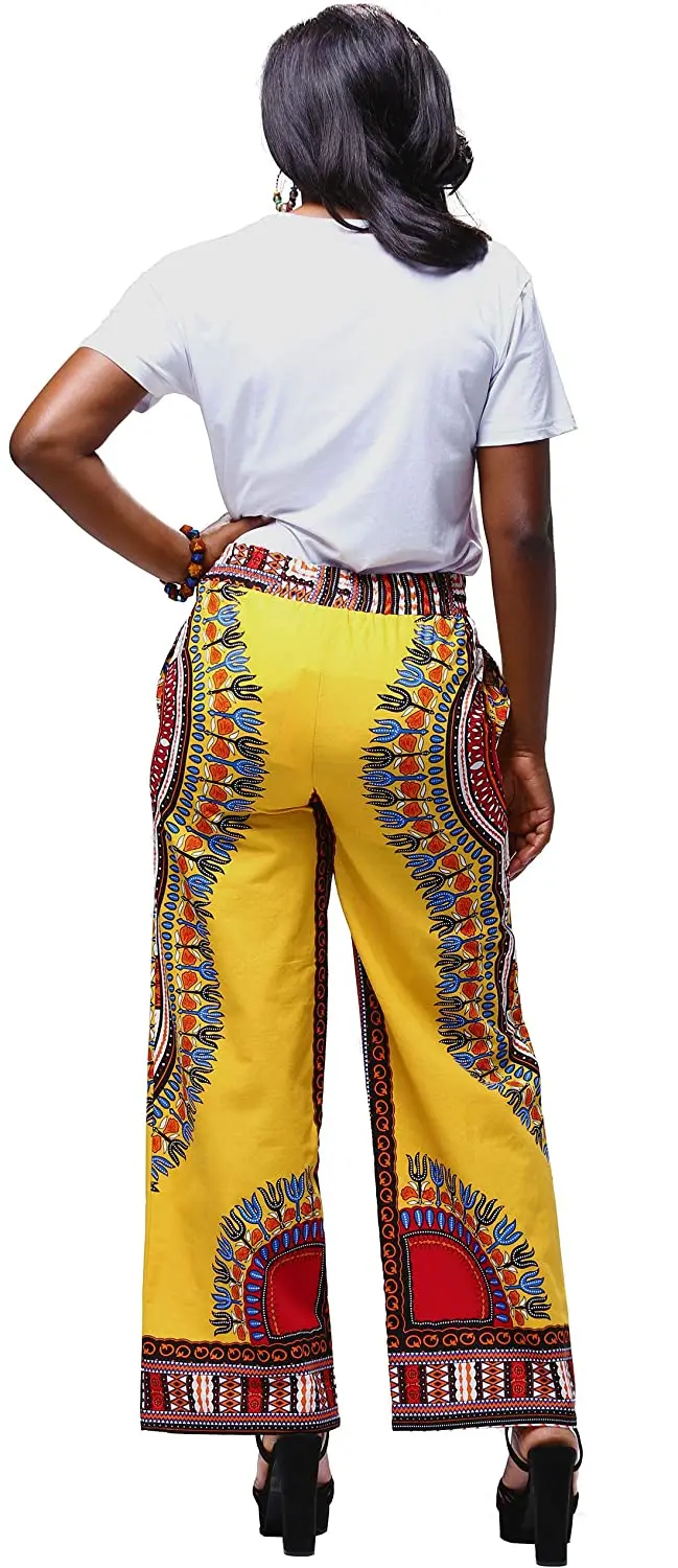African Dashiki Print Trousers Boho Gipsy cotton, African Dashiki Pants Trousers Boho Gipsy cotton Yoga pant african pants
