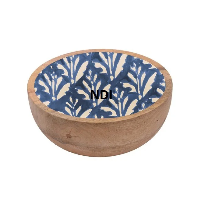 Newest Fish Shape Decorative Popcorn Serving Bowl Home Catering Used Natural Wooden Design Dry Fruit Serving Bowl