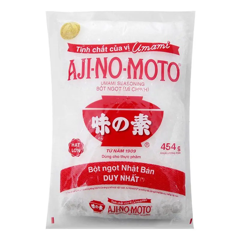 AJINO+MOTO MSG SEASONING PRODUCT IN VIET NAM PREMIUM / MSG 454GR