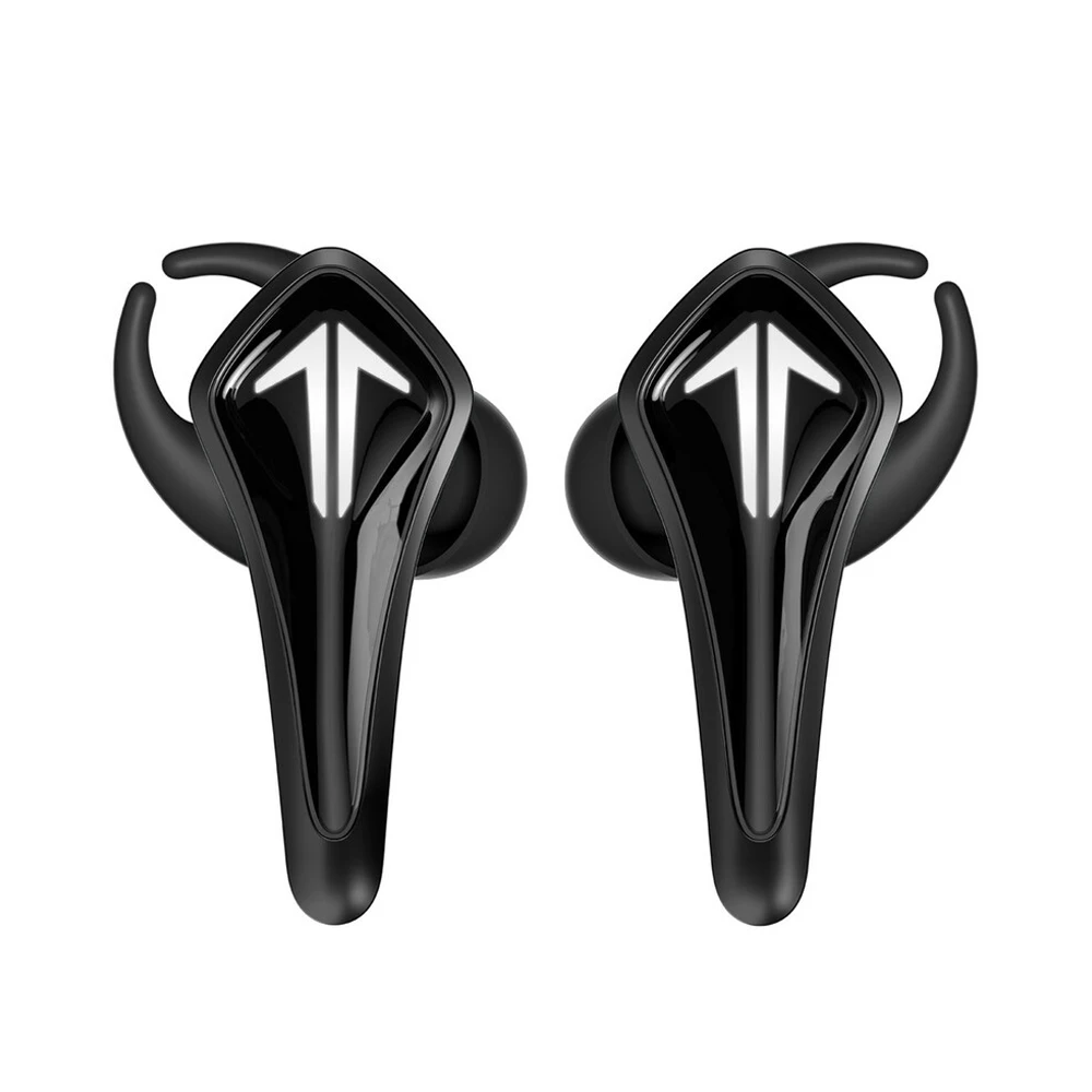 Saramonic SR-BH60-B Gamesamonic In Ear Mobile Gaming Headphones with Microphone, Earbud Retainers & Charging Case