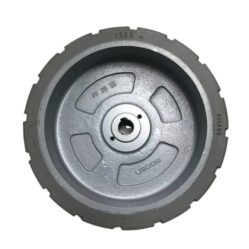 GENIE Wheel and Tire Assembly 15 X 5  Grey Genie scissor lift wheel 105454GT