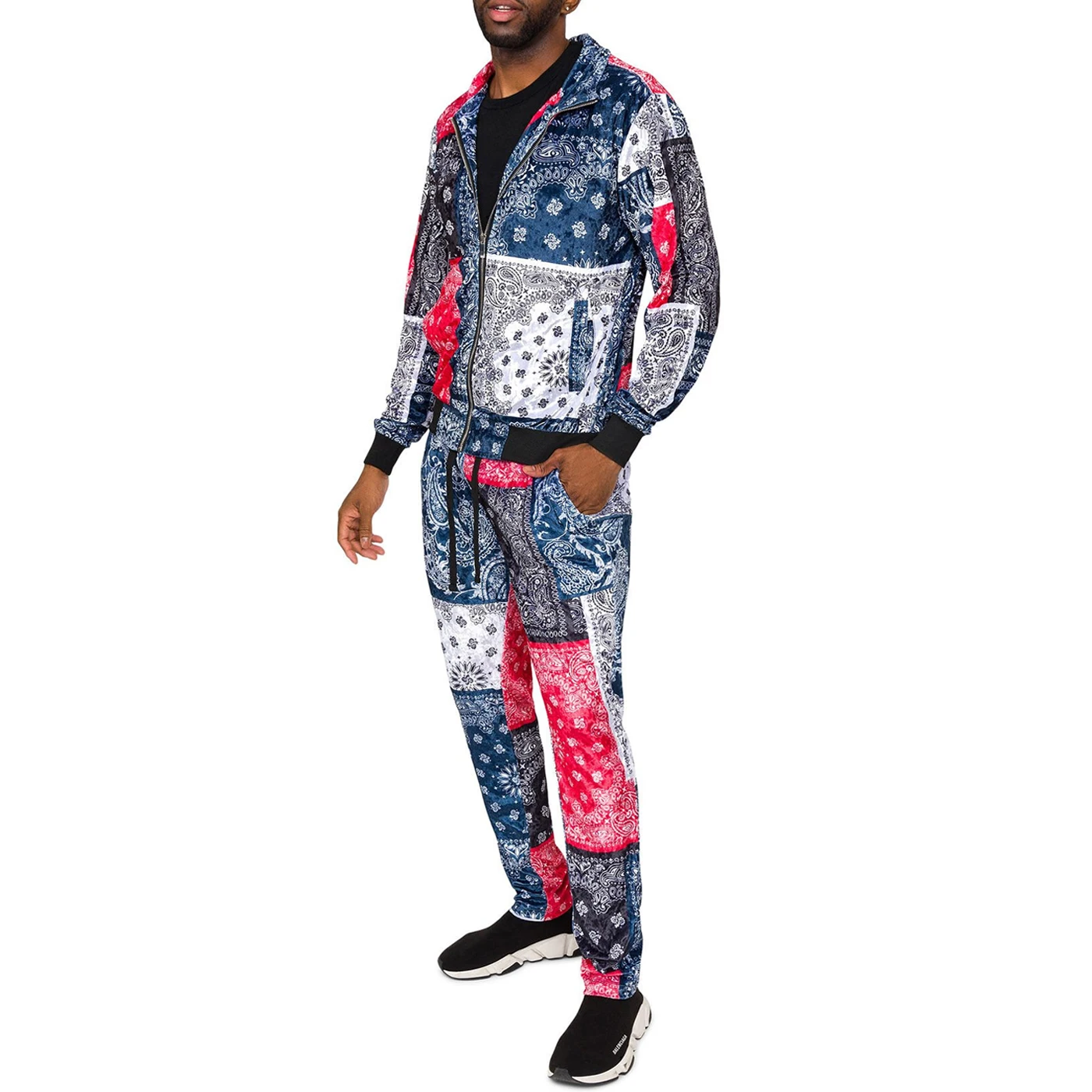 Sublimation Tracksuit for Men Two Pieces Sublimation Tracksuit Men New Customized Design Men Two Piece Sublimation Tracksuit