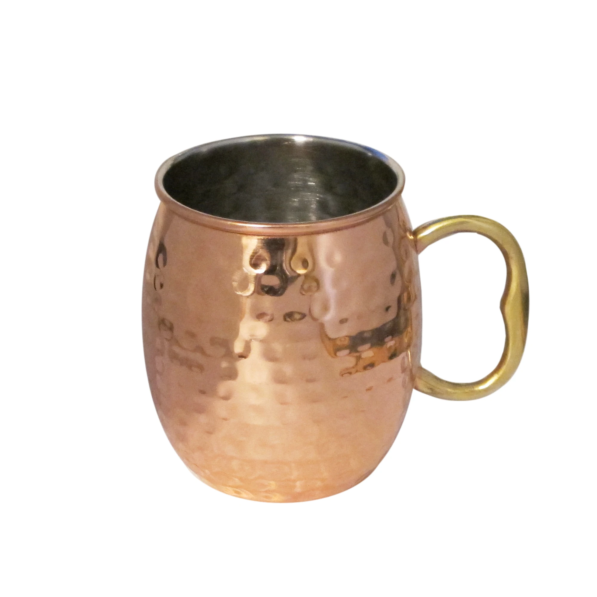 Copper Mug High Standard Custom Double Vacuum Copper Mule Mug from Indian Exporter