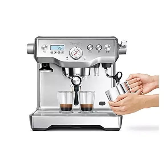 ORDER CHOICE NEW BES920XL Dual Boiler Espresso Machine, Brushed Stainless Steel