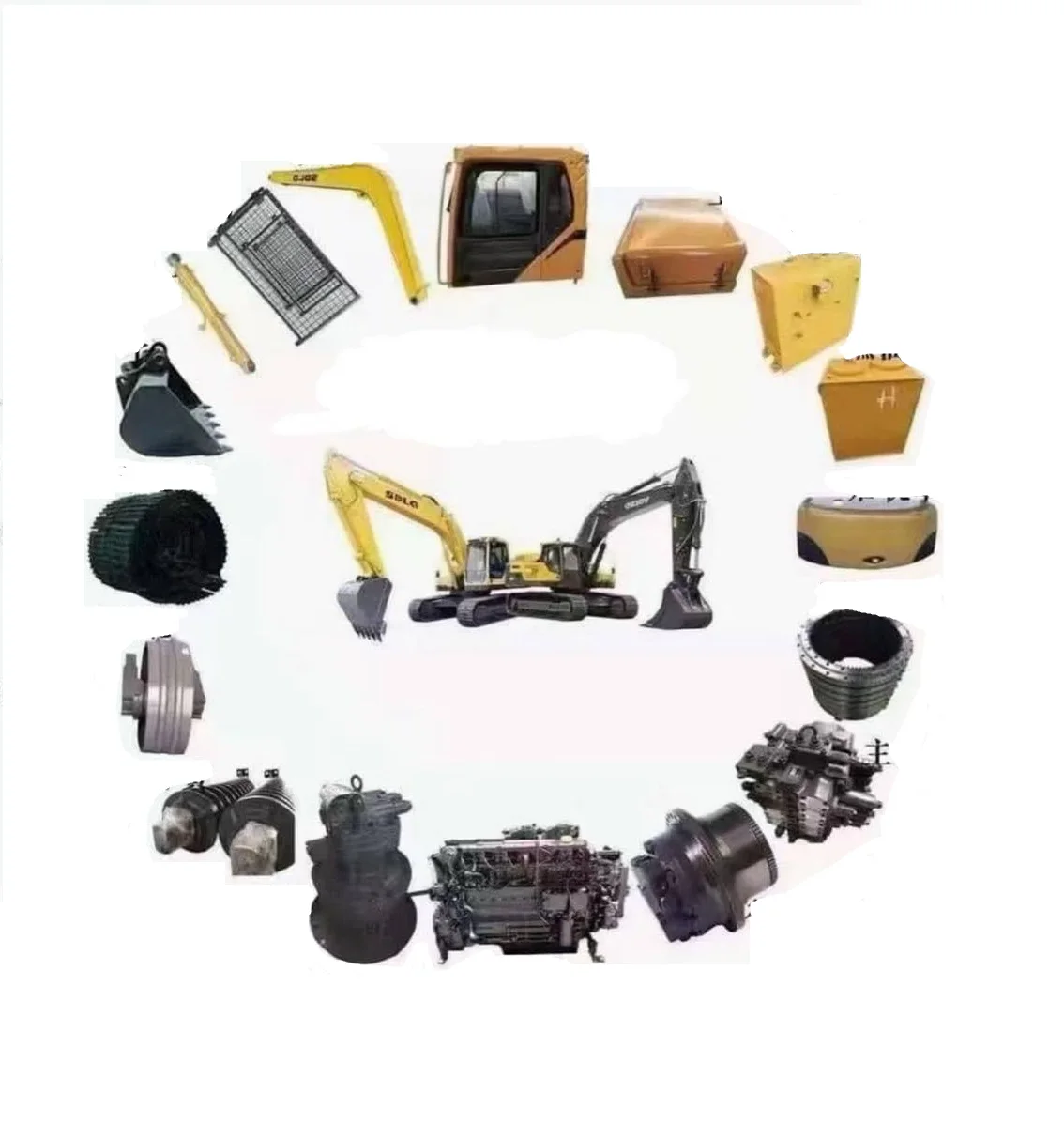 SH700A5 800 Traveling Motor Gearbox Assembly Gear Box Reducer Excavator Accessories Ready to Ship