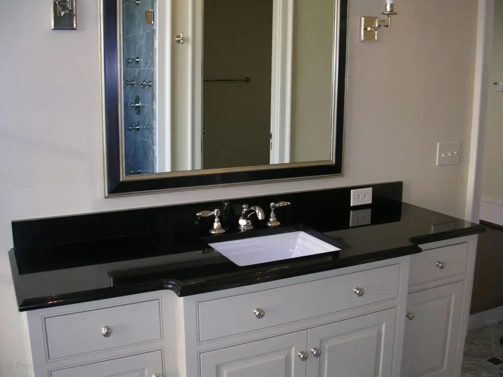 100% Absolute Black Granite Big Slab, Kitchen Top Stairs Countertops Granite for home, office and shopping centers