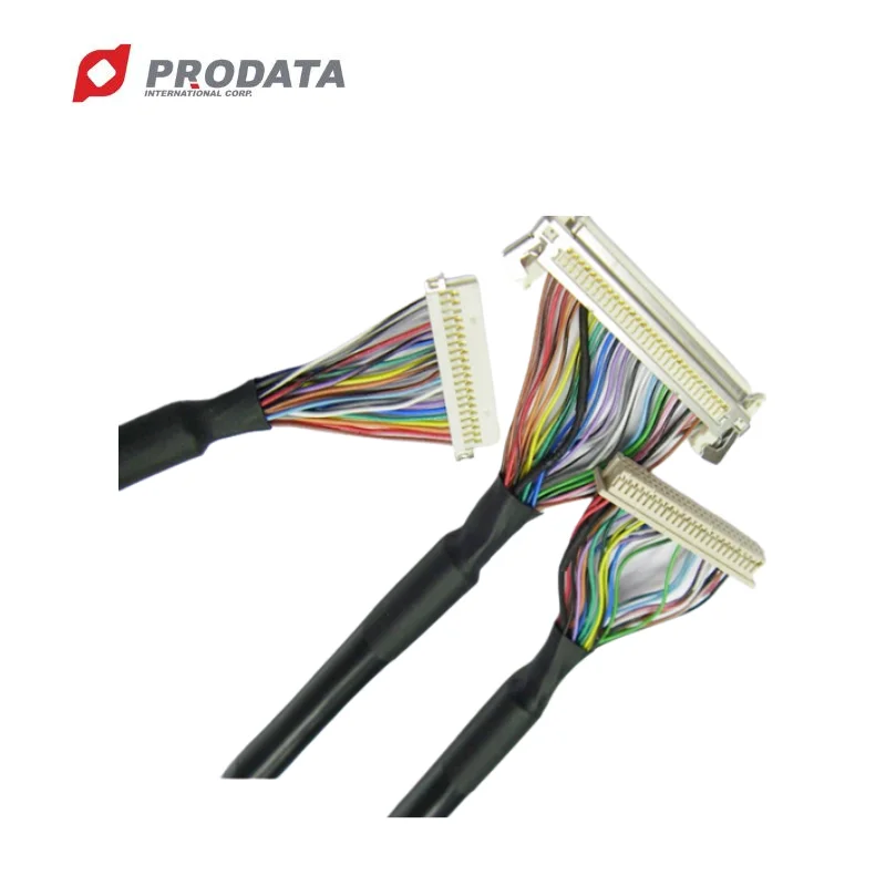Custom ROHS Compliant AWG32-48 LVDS Cable Assembly