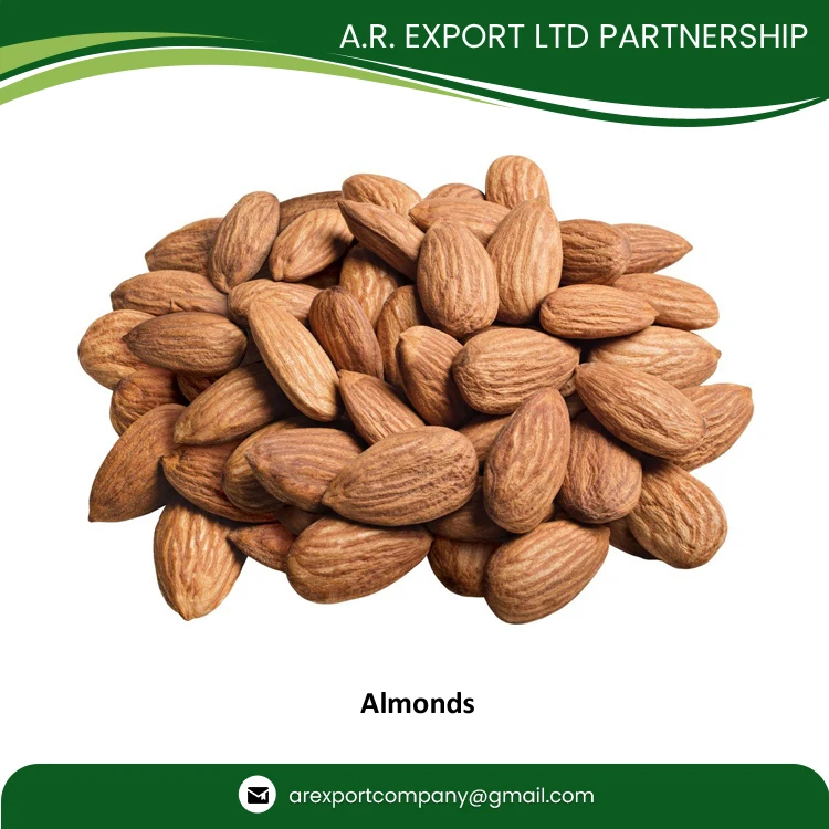 Raw Almond Nuts Wholesale Exporter of Genuine Quality Grade A Fresh Raw Almonds Available in Bulk at Great Price