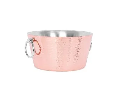 Hotel bar use Drink ware Galvanized  ice bucket