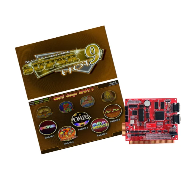 popular  Hot 9 game board mini arcade retro games manufacturers New multi juego