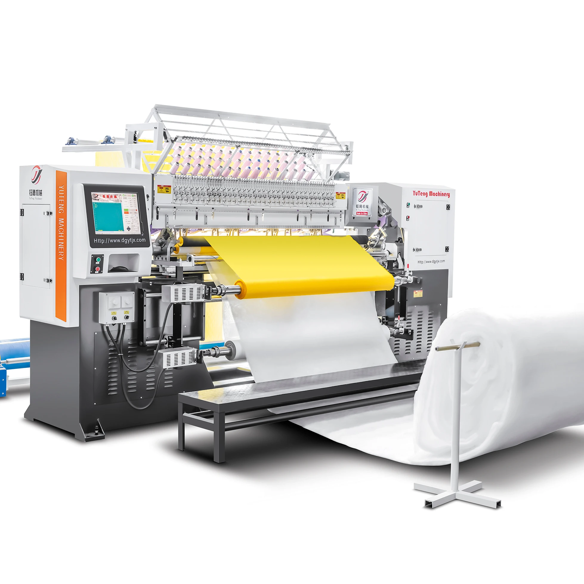 High-speed Computerized  Double-row Quilting  And Embroidery Machine